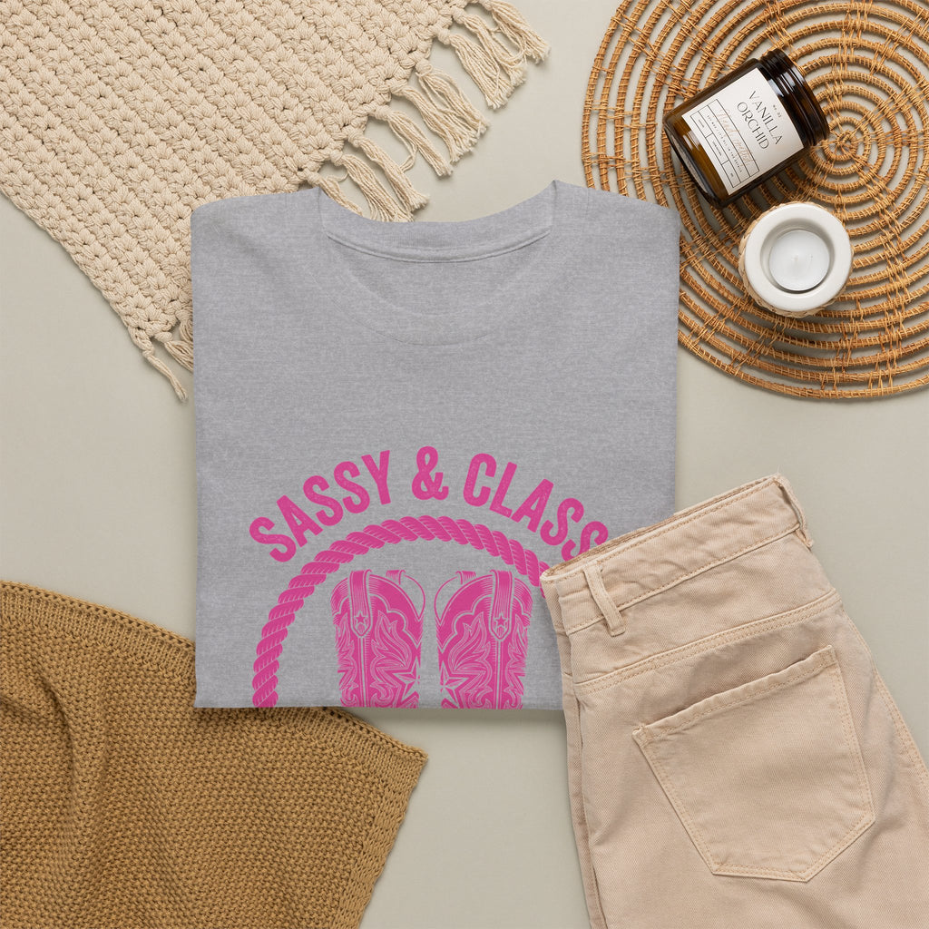 Sassy & Classy Pink Cowboy Boots T-Shirt