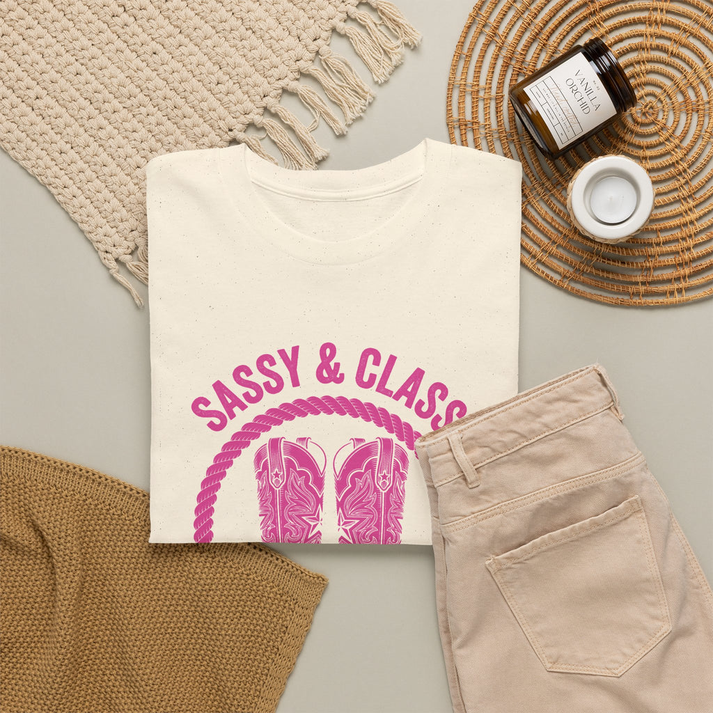 Sassy & Classy Pink Cowboy Boots T-Shirt