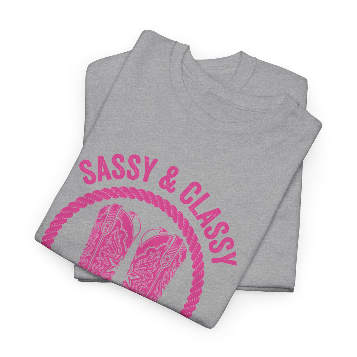 Sassy & Classy Pink Cowboy Boots T-Shirt