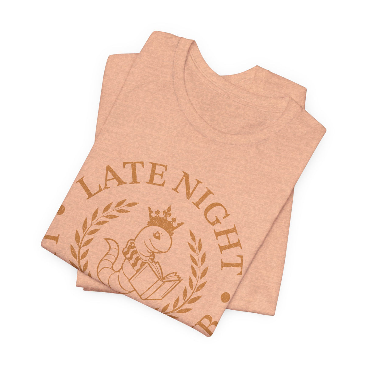 Late Night Literary Club T‑Shirt — Book Lover Graphic Tee