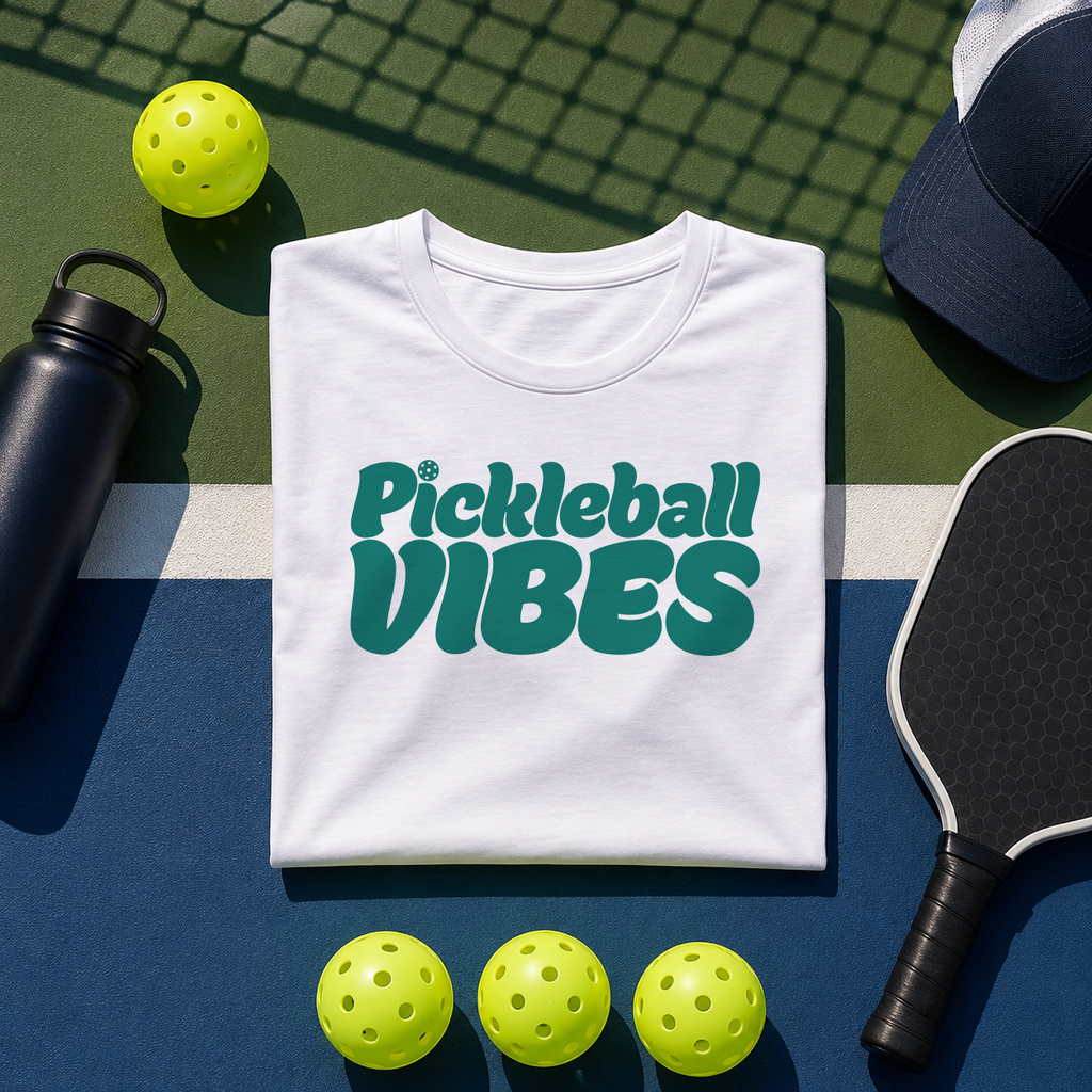 Pickleball Vibes Moisture-Wicking Tee – Blank Slate Threads, LLC