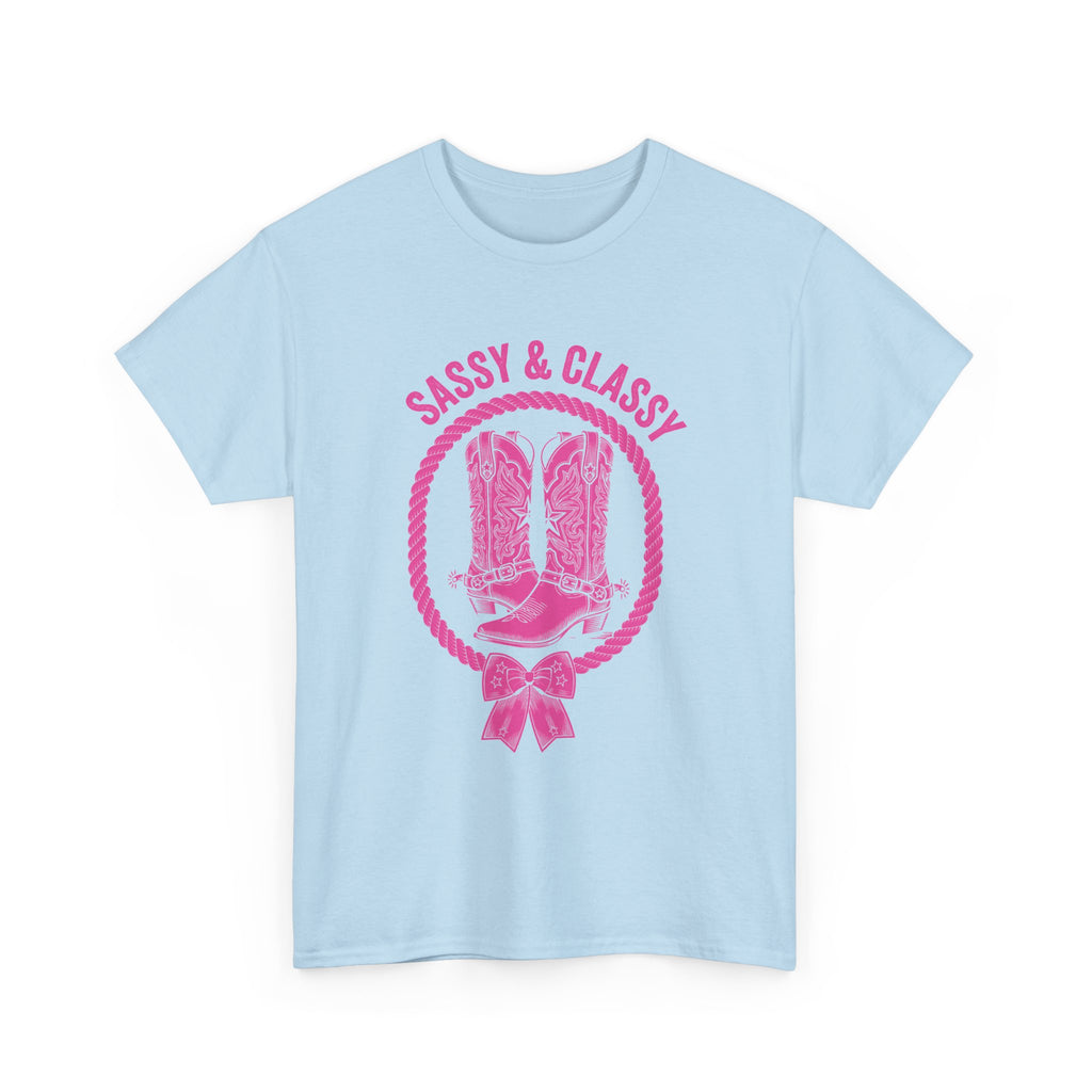 Sassy & Classy Pink Cowboy Boots T-Shirt