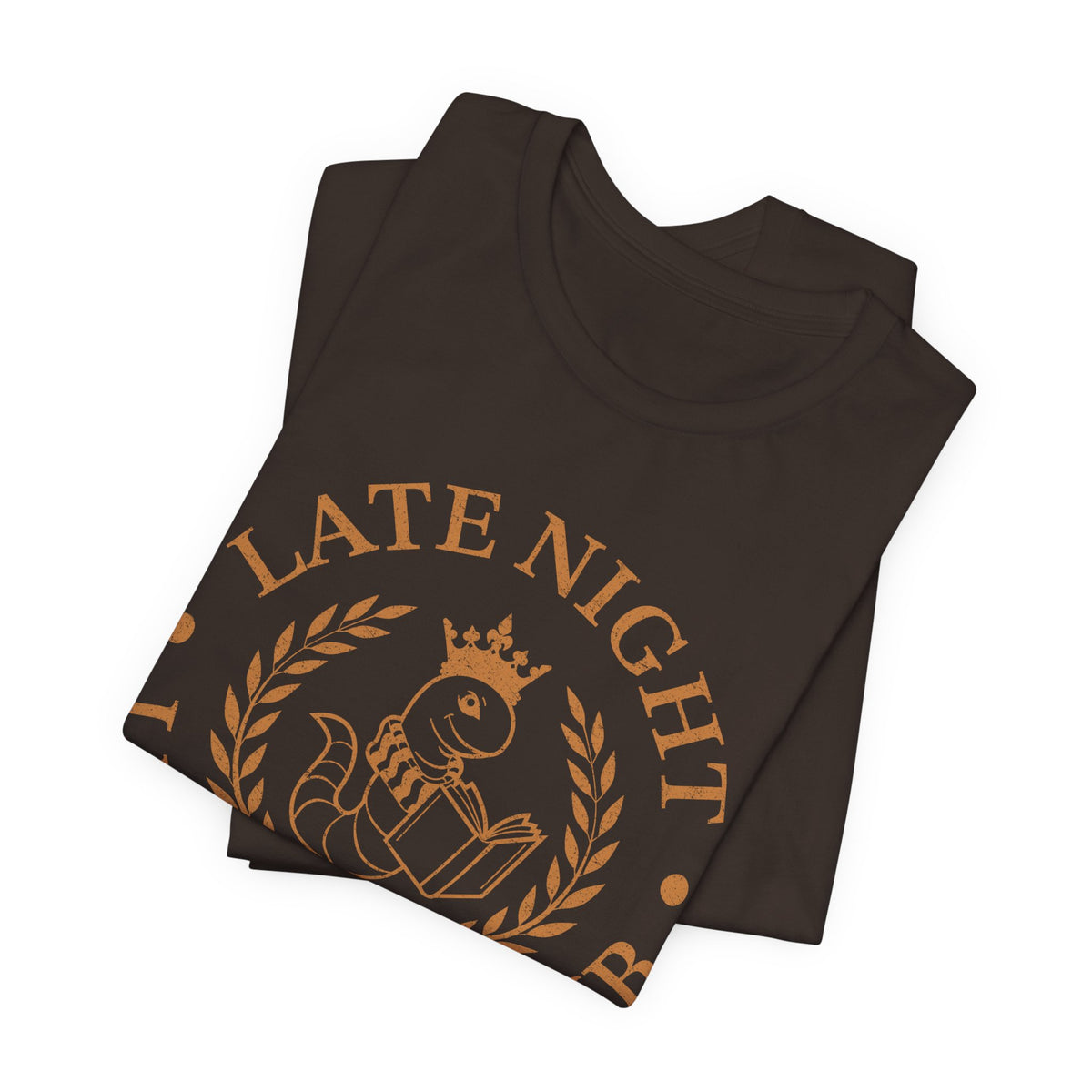 Late Night Literary Club T‑Shirt — Book Lover Graphic Tee