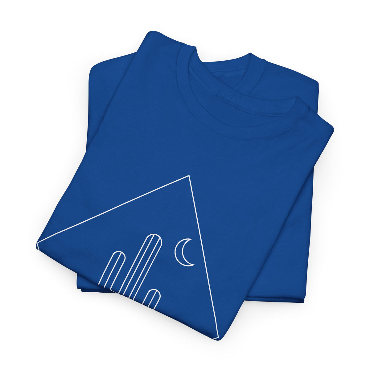 High Desert Cactus Tee — Minimal Desert Graphic T-Shirt